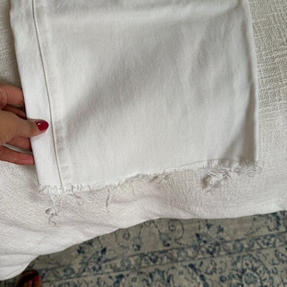 Madewell High-Ride Wide-Leg Jeans - White - Picture 2 of 5